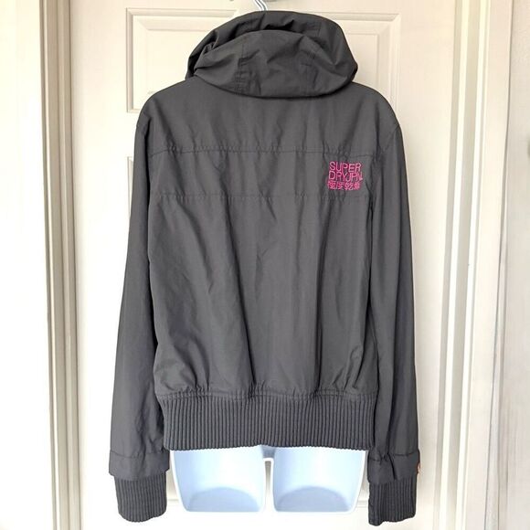 NWOT Superdry Japan Women’s Hooded Mountain Windbomber Jacket - Picture 15 of 15